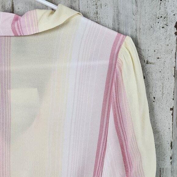 Forever 21 Sunshine Striped Crop Top Size Small - Picture 9 of 9